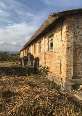 A Casa12Volts vista de cima. Construção em fase adiantada, quase pronta